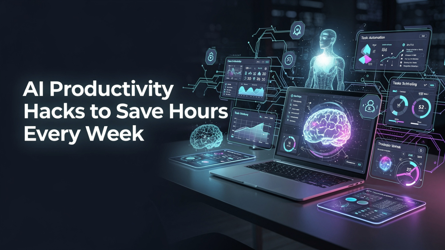 AI Productivity Hacks to Save Hours Every Week
