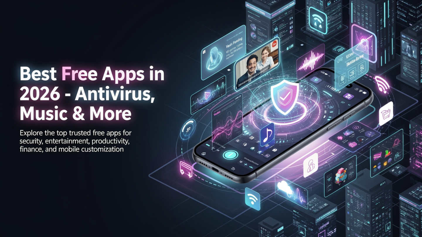 Best Free Apps in 2026 - Antivirus, Music More
