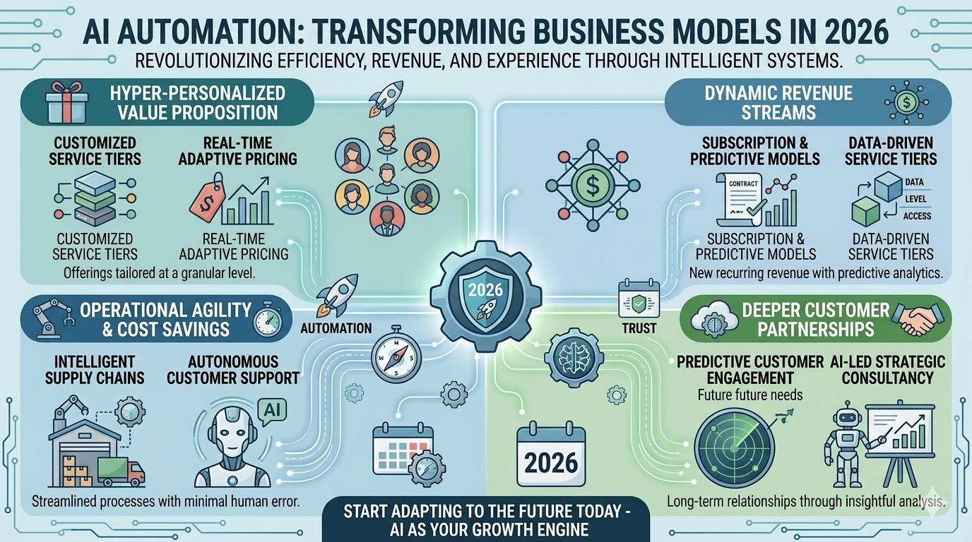 How AI Automation Is Transforming Business Models in 2026