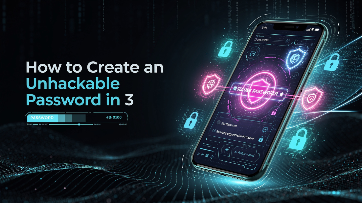 How to Create an Unhackable Password in 3 Seconds