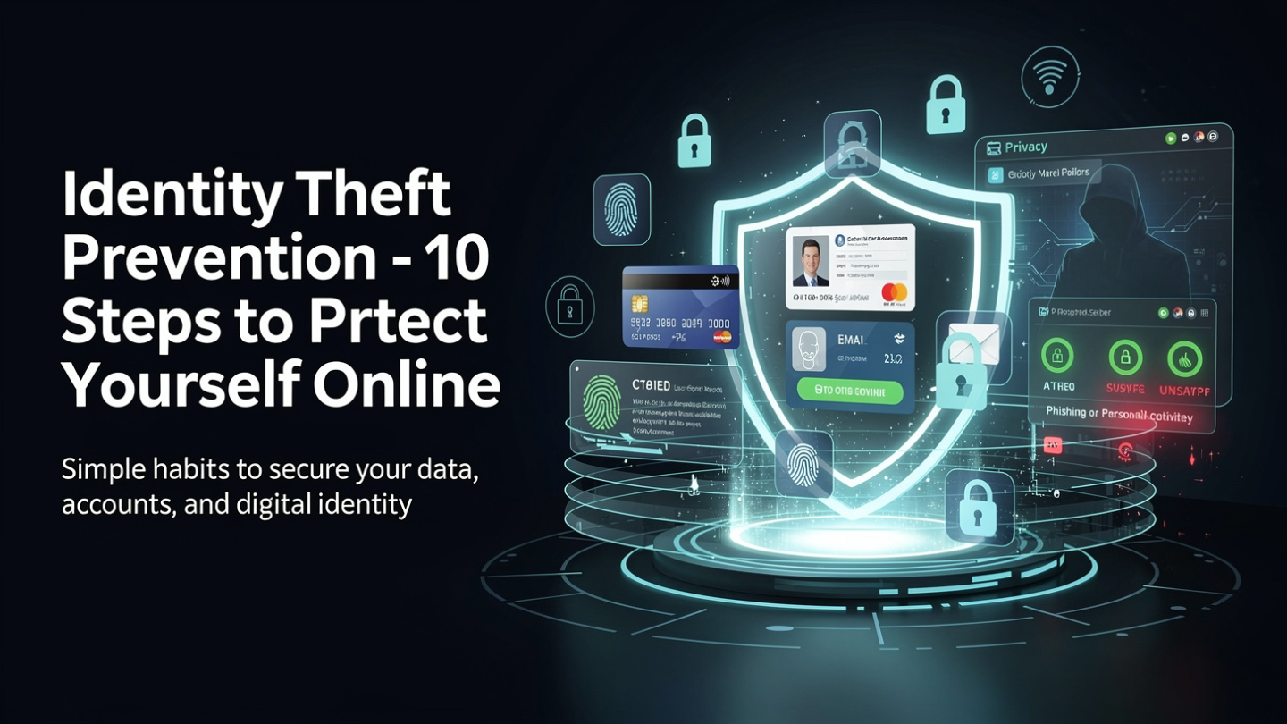 Identity Theft Prevention - 10 Steps to Protect Yourself Online