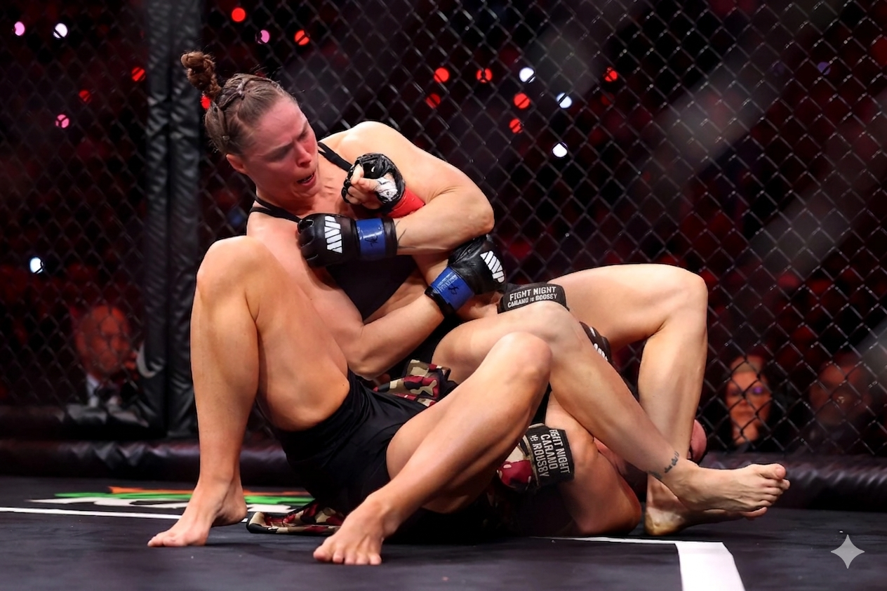 Ronda Rousey vs Gina Carano on Netflix - MVP MMA