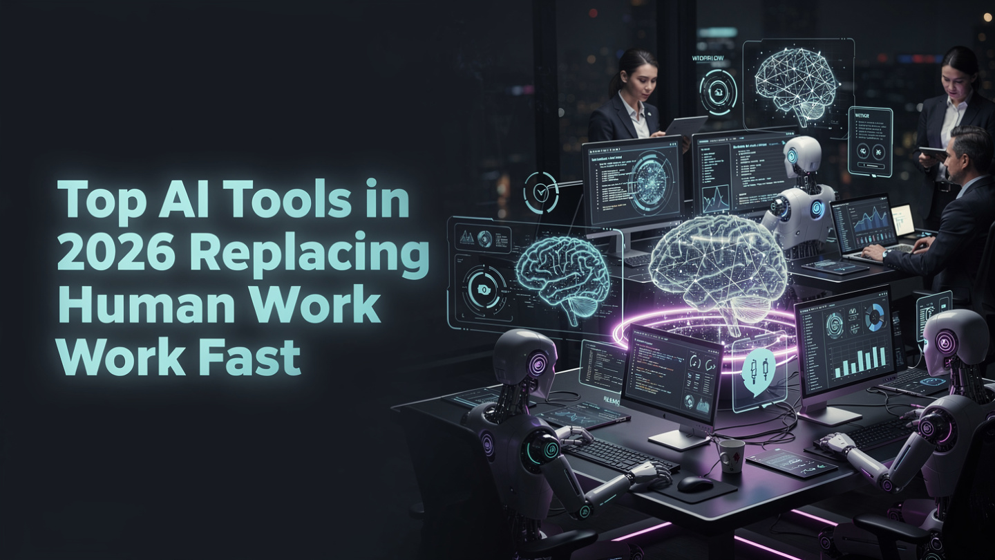 Top AI Tools in 2026 Replacing Human Work Fast